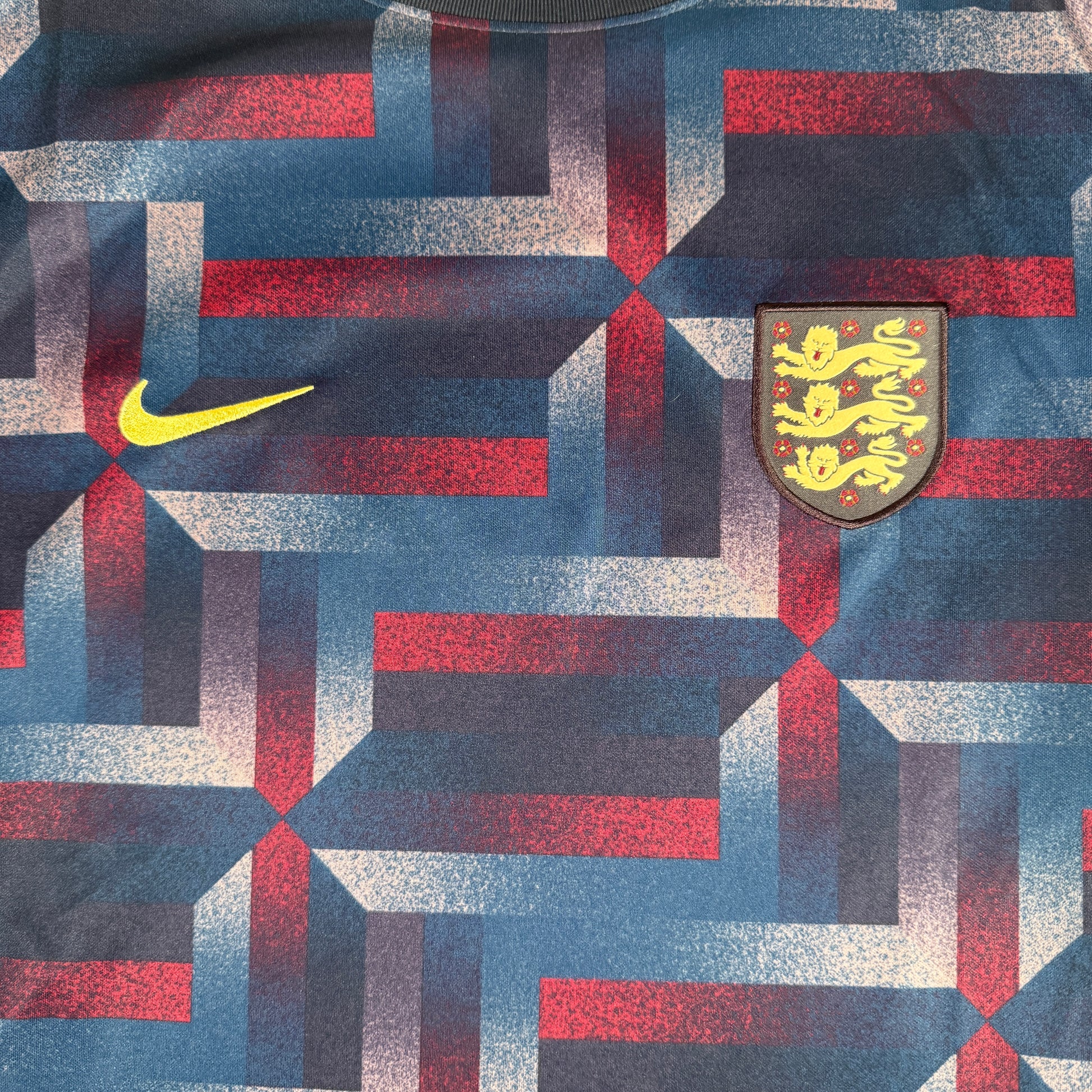 England 2024/2025 Pre Match Pro Academy Training Football Shirt XL – Football Shirt Kingdom