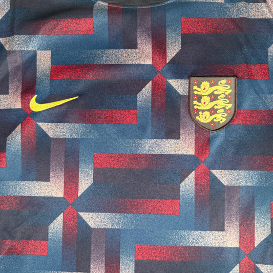 England 2024/2025 Pre Match Pro Academy Training Football Shirt XL – Football Shirt Kingdom