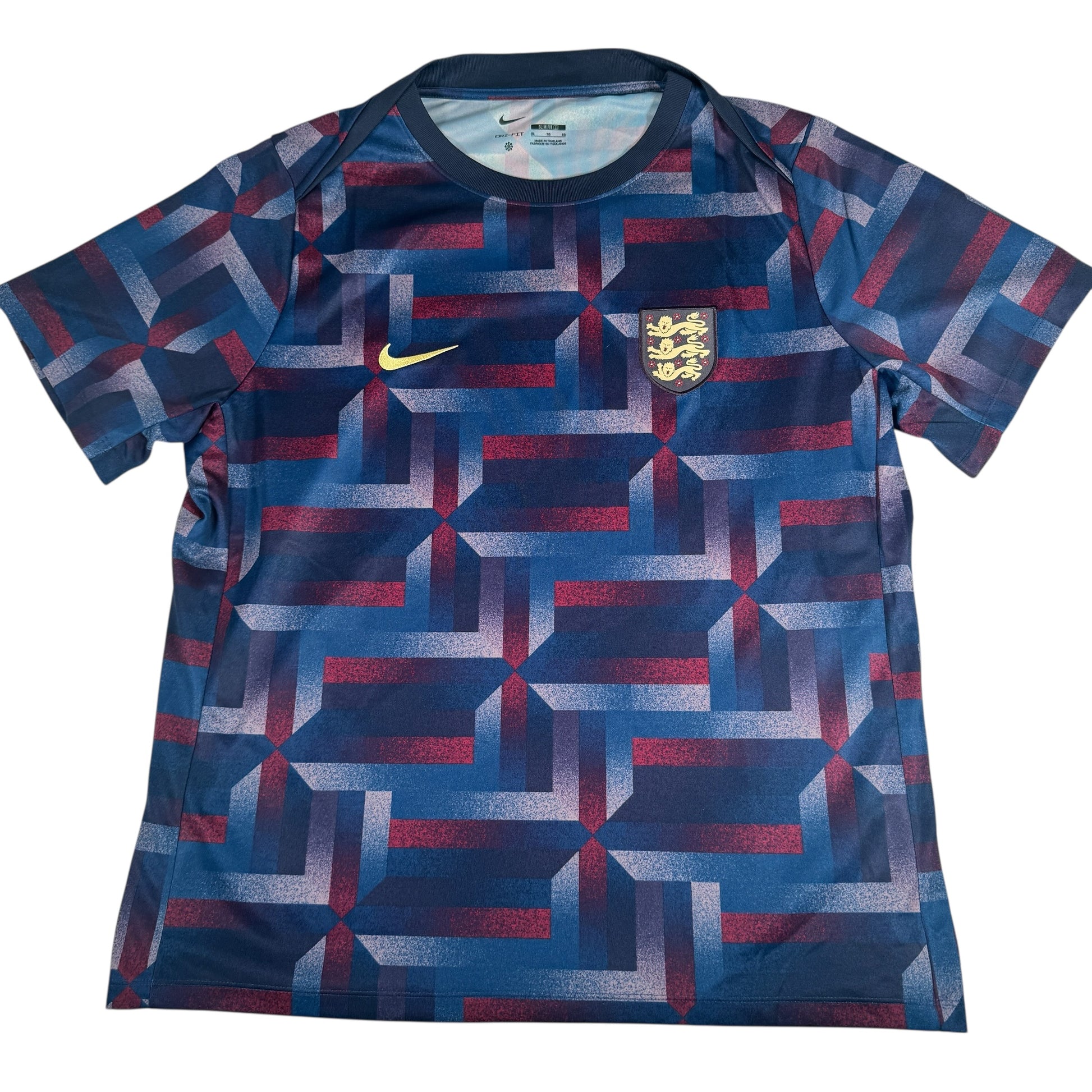 England 2024/2025 Pre Match Pro Academy Training Football Shirt XL – Football Shirt Kingdom