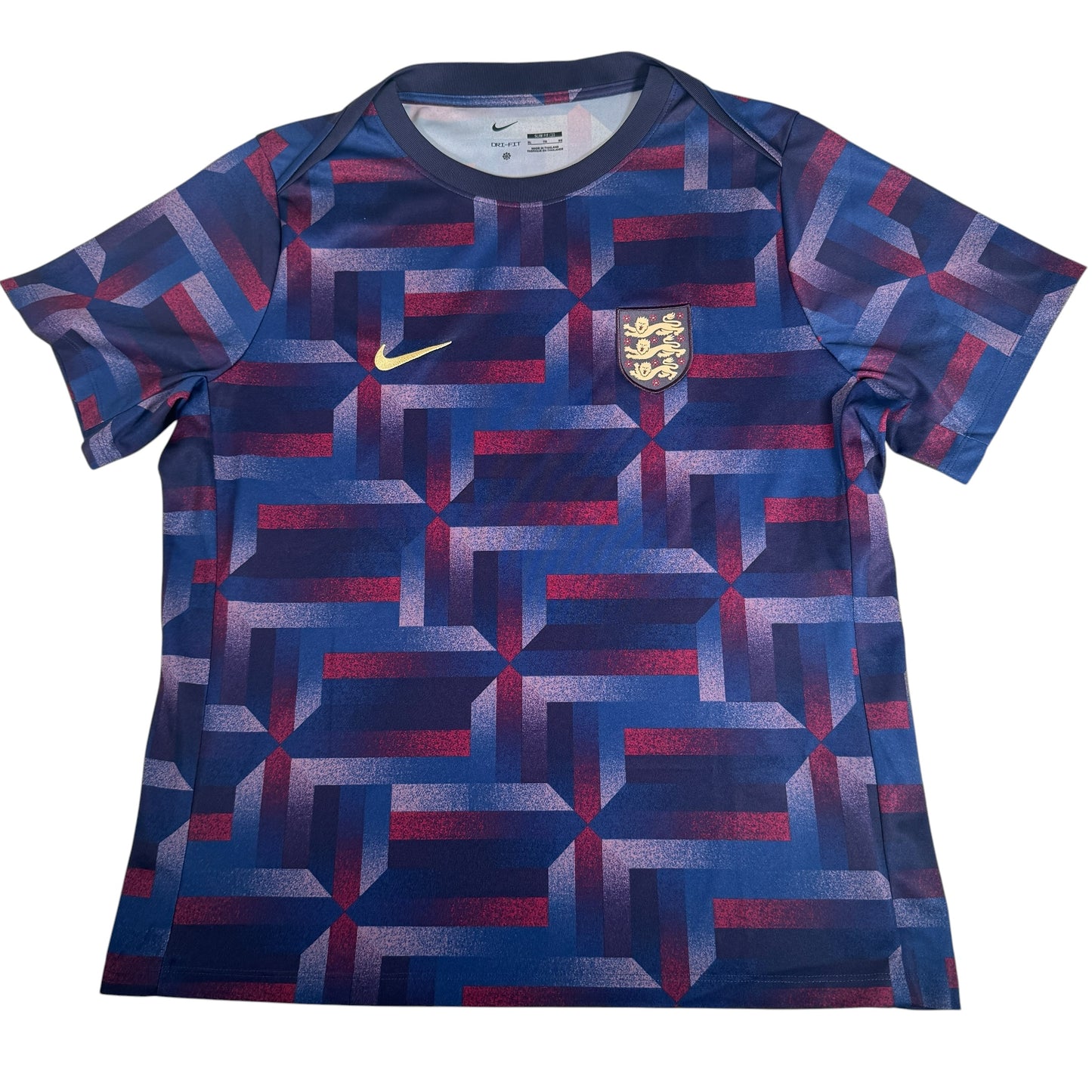 England 2024/2025 Academy Pro Pre-Match Training Football Shirt XL – Football Shirt Kingdom