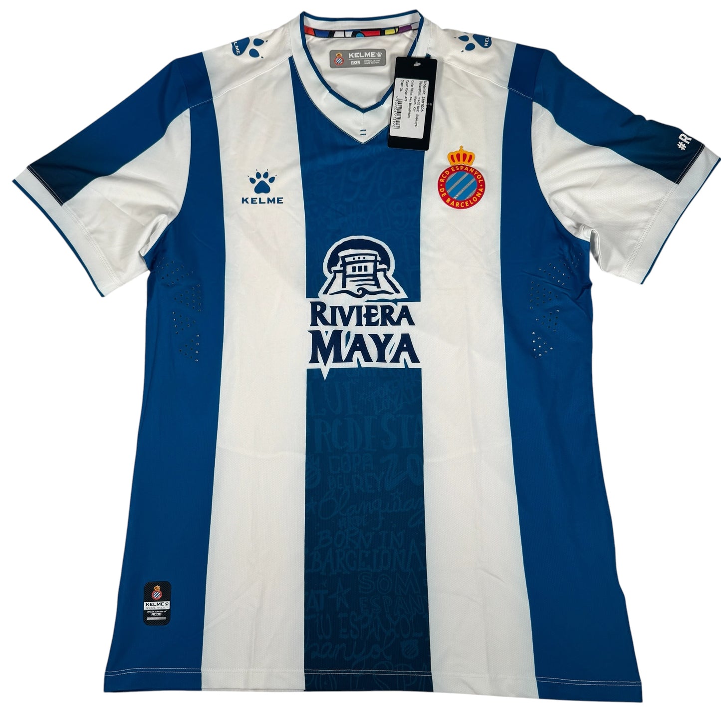 Espanyol 2019/2020 Kelme Home Football Shirt 2XL BNWT – Football Shirt Kingdom