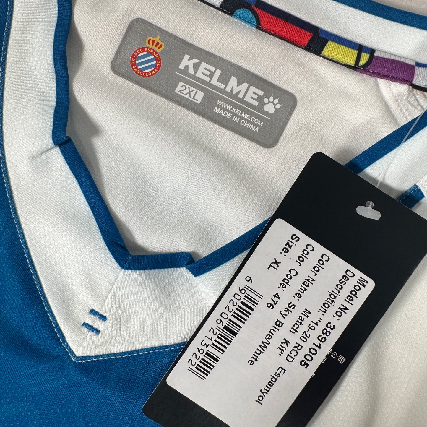 Espanyol 2019/2020 Kelme Home Football Shirt 2XL BNWT – Football Shirt Kingdom