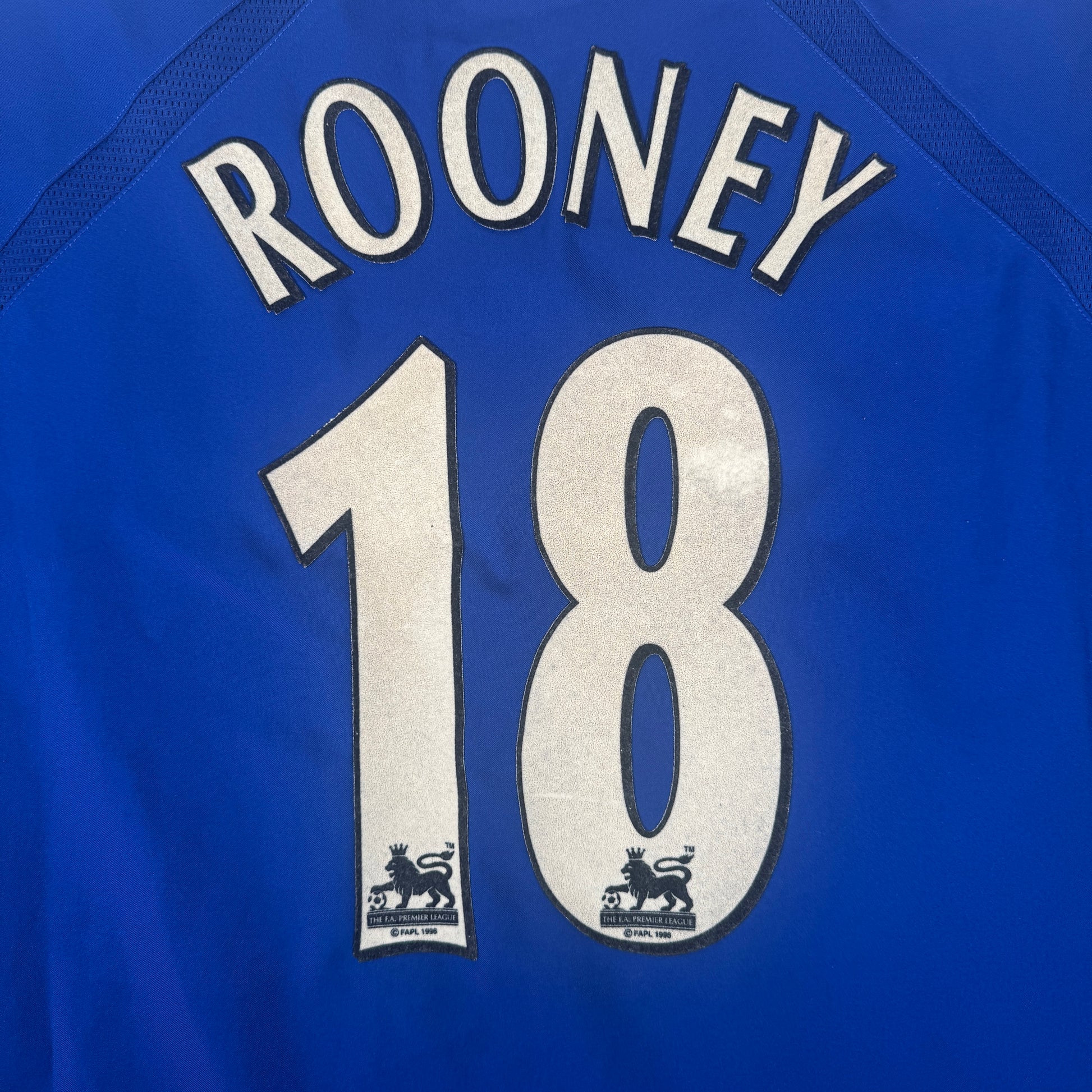 ROONEY 18 Everton 2003/2004 Home Football Shirt 3XL XXXL – Football Shirt Kingdom