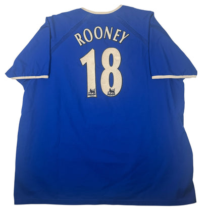 ROONEY 18 Everton 2003/2004 Home Football Shirt 3XL XXXL – Football Shirt Kingdom