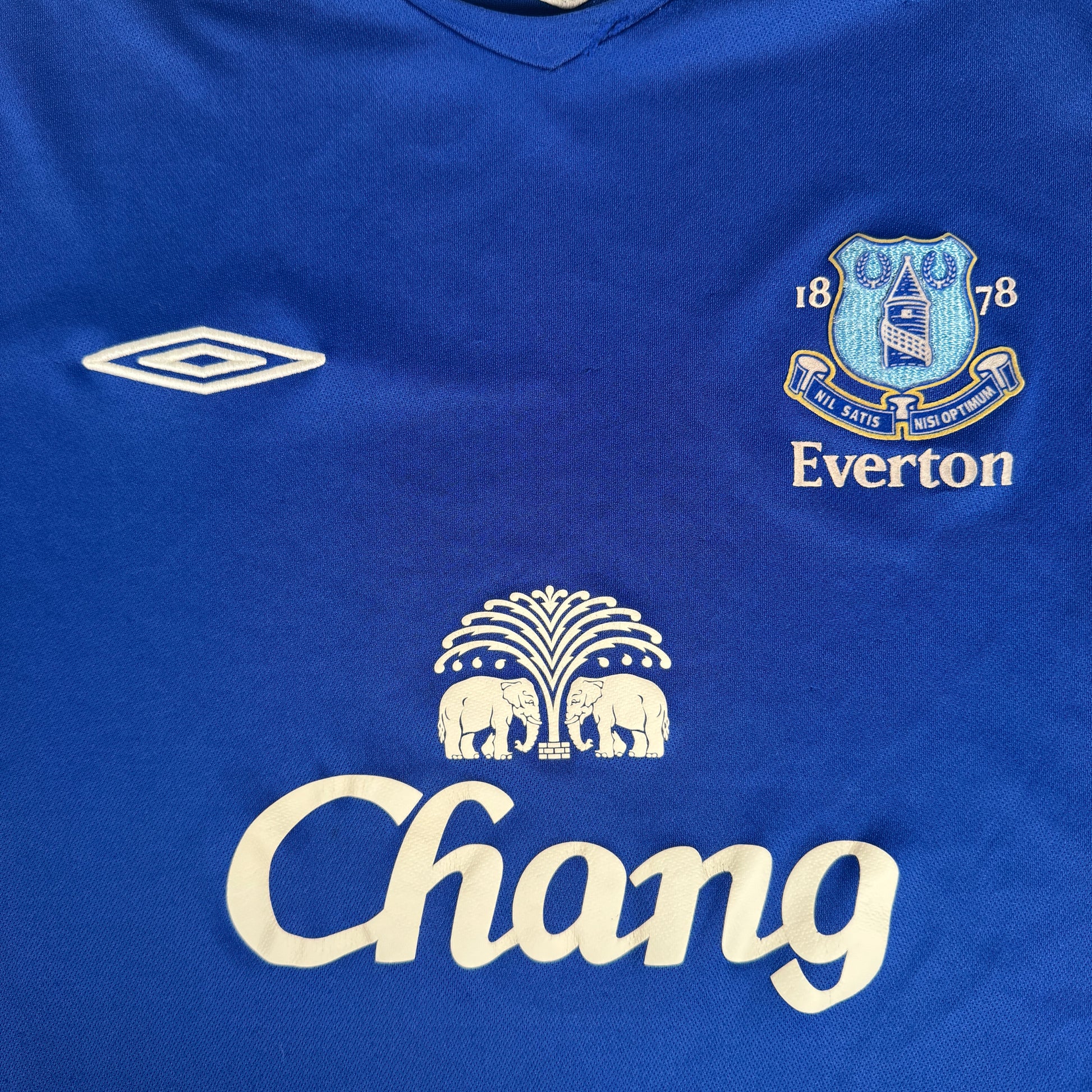 Everton 2005/2006 Home Football Shirt XL – Football Shirt Kingdom