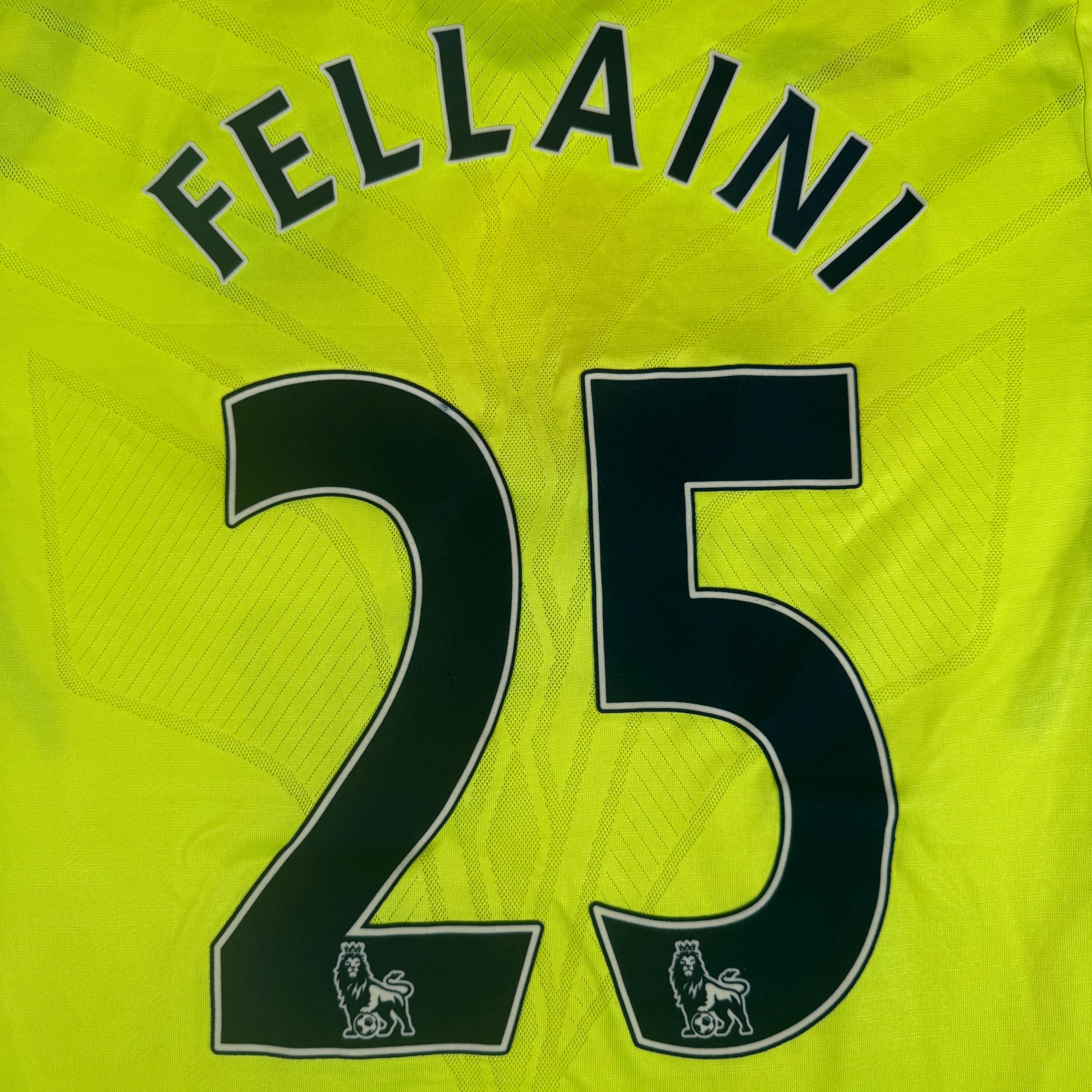 FELLAINI 25 Everton 2008/2009 Third Football Shirt Large – Football Shirt Kingdom