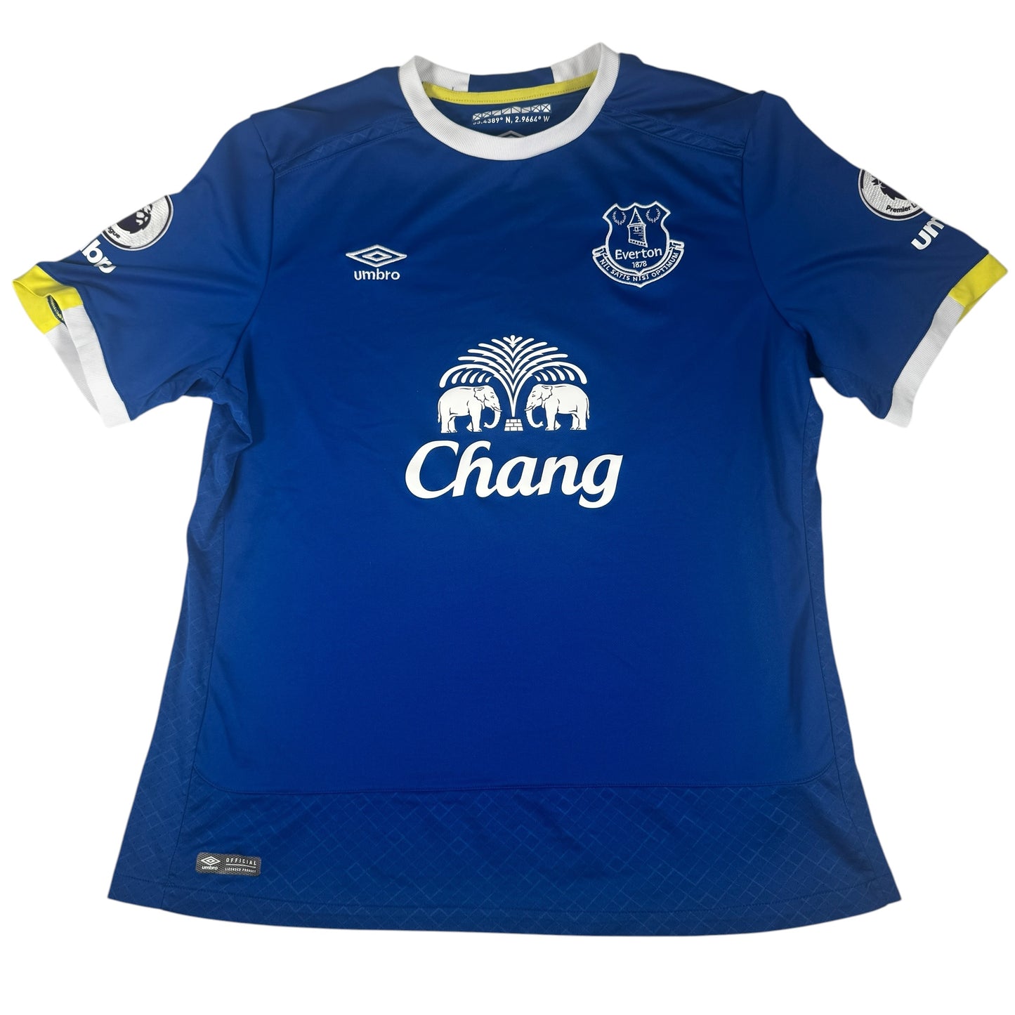 Everton 2016/2017 Home Football Shirt XL – Football Shirt Kingdom