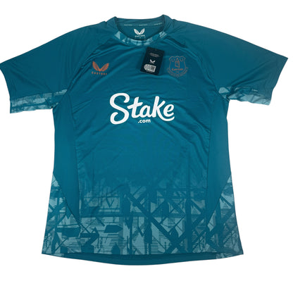 Everton 2024/2025 Training Pro Football Shirt Large BNWT — full front view