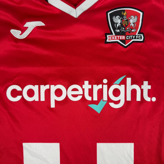 Exeter City 2020/2021/2022 Home Football Shirt Small – Football Shirt Kingdom