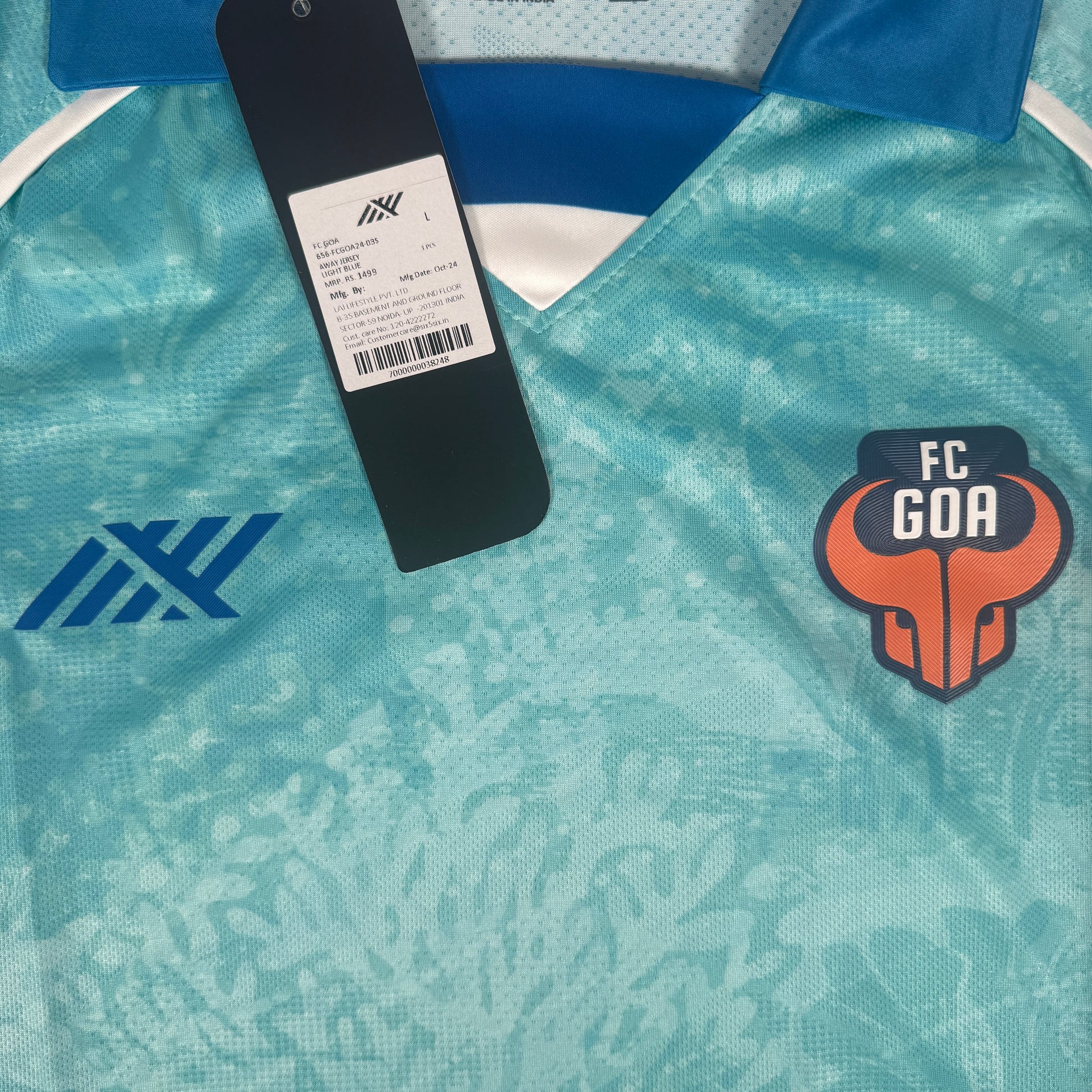 FC Goa 2024/2025 Six5Six Away Football Shirt Large BNWT BNIB – Football Shirt Kingdom