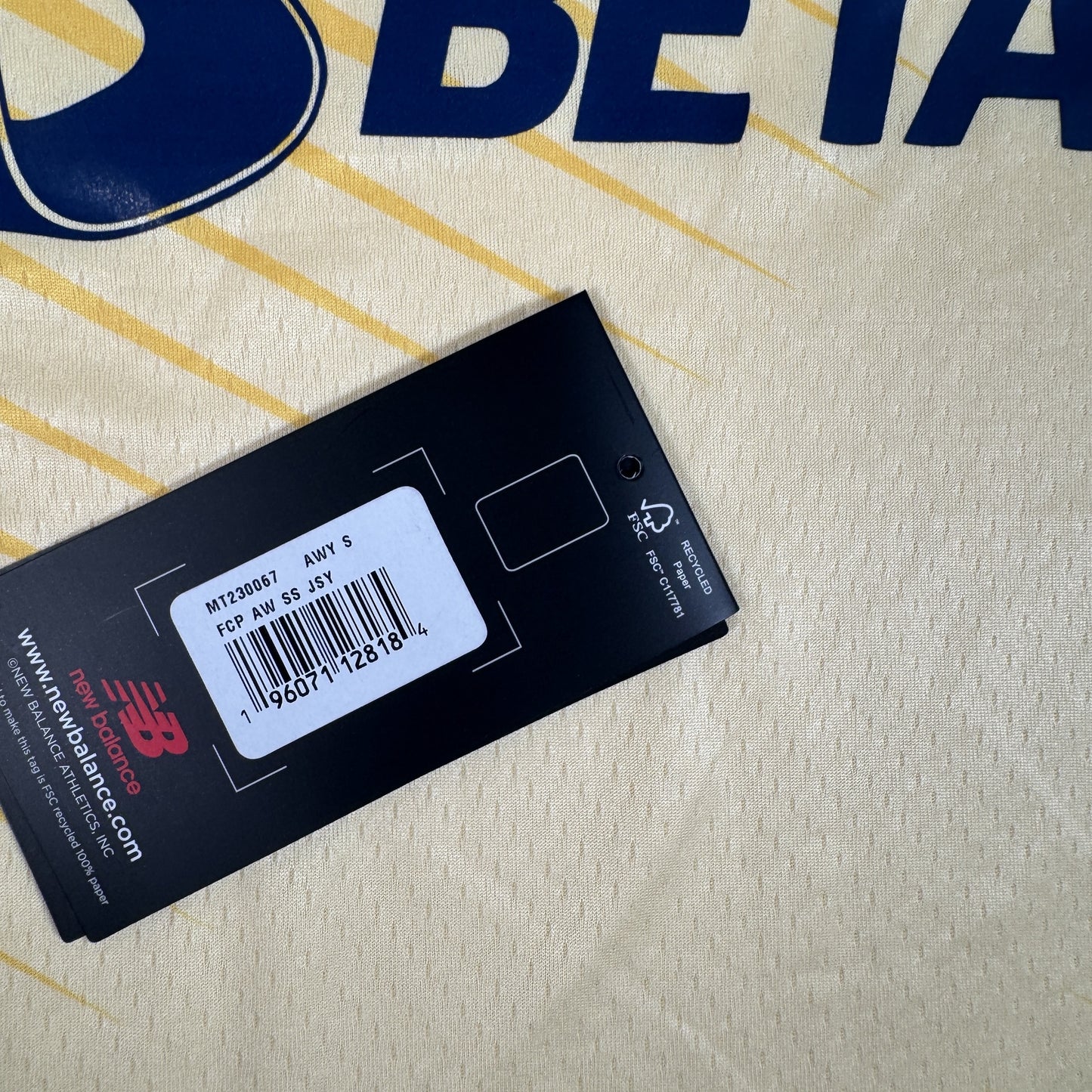 FC Porto 2022/2023 Away Football Shirt Small BNWT