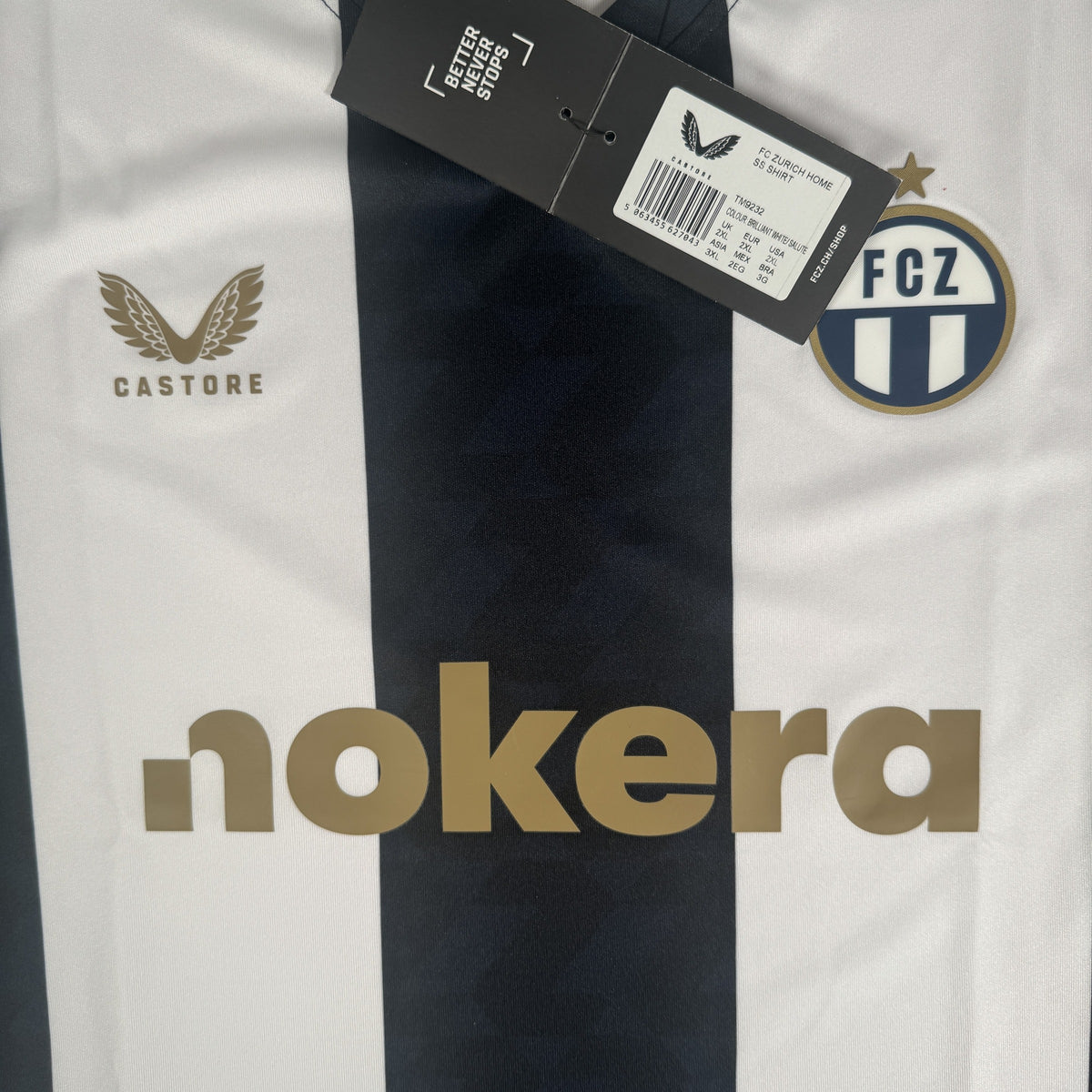 FC Zurich 2024/2025 Home Football Shirt XXL BNWT
