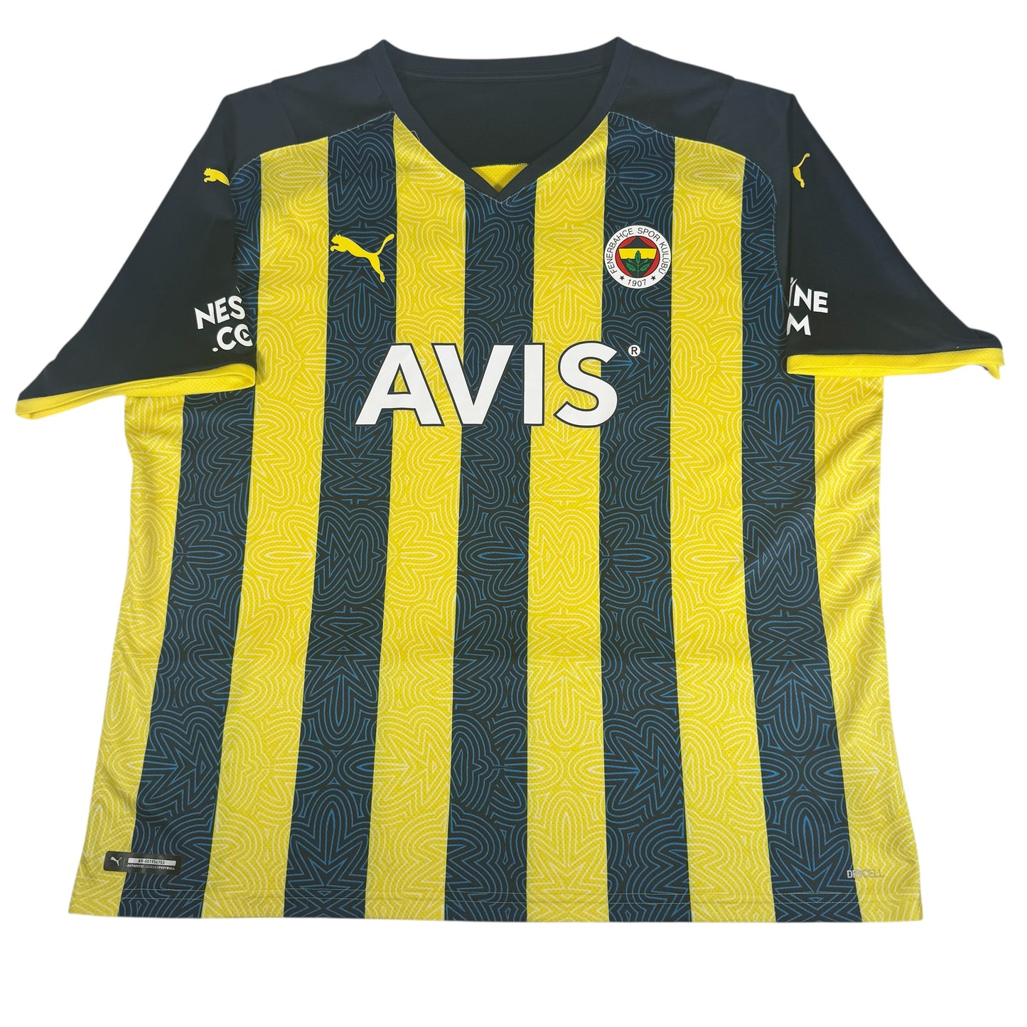 Fenerbahce 2021/2022 Home Football Shirt XXL 2XL – Football Shirt Kingdom