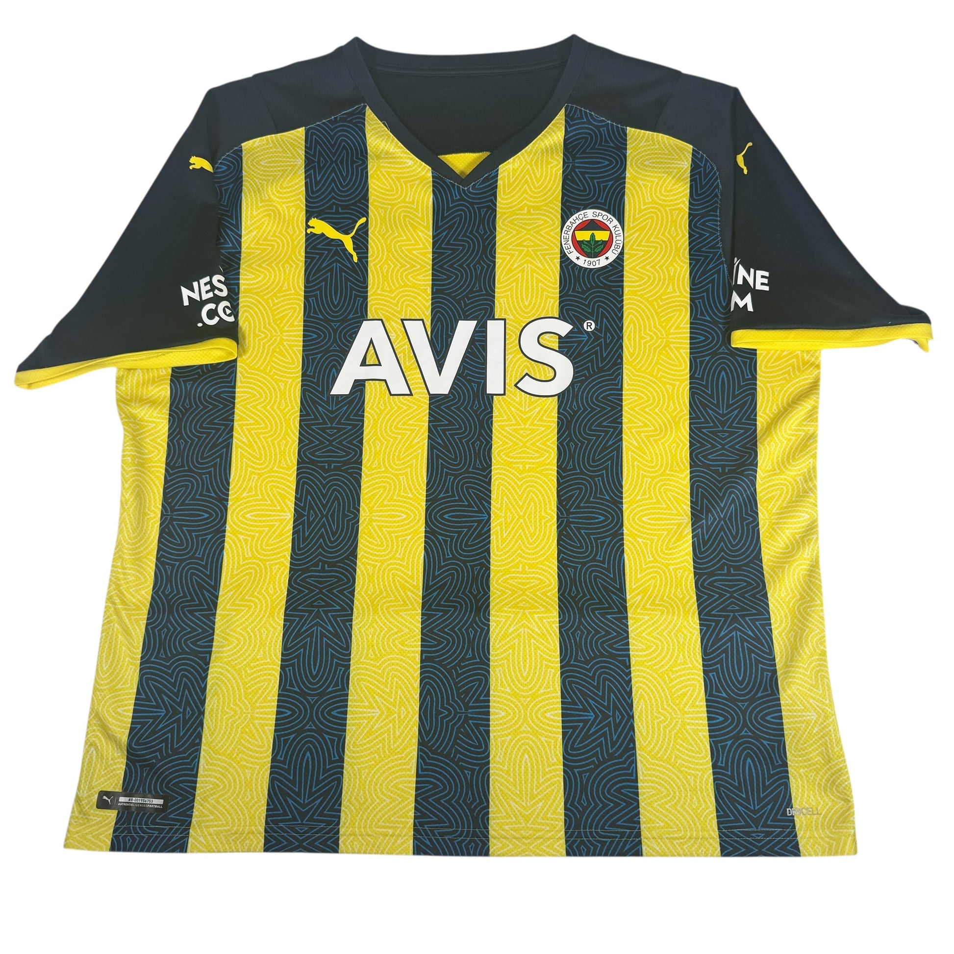 Fenerbahce 2021/2022 Home Football Shirt XXL 2XL – Football Shirt Kingdom