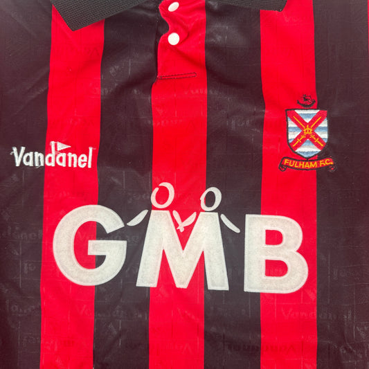 Fulham FC 1993/1994 Away Football Shirt Large – Football Shirt Kingdom
