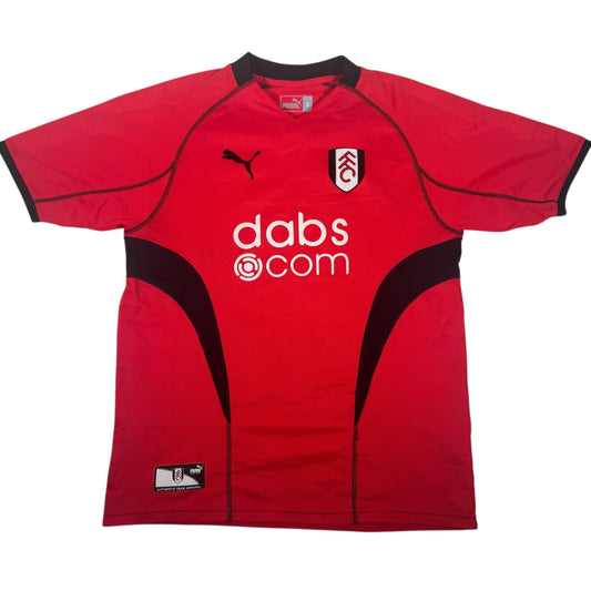 Fulham FC 2003/2004 Third Football Shirt Small — full front view