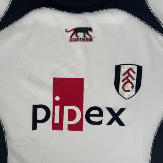 Fulham 2006/2007 Home Long Sleeve Football Shirt Medium