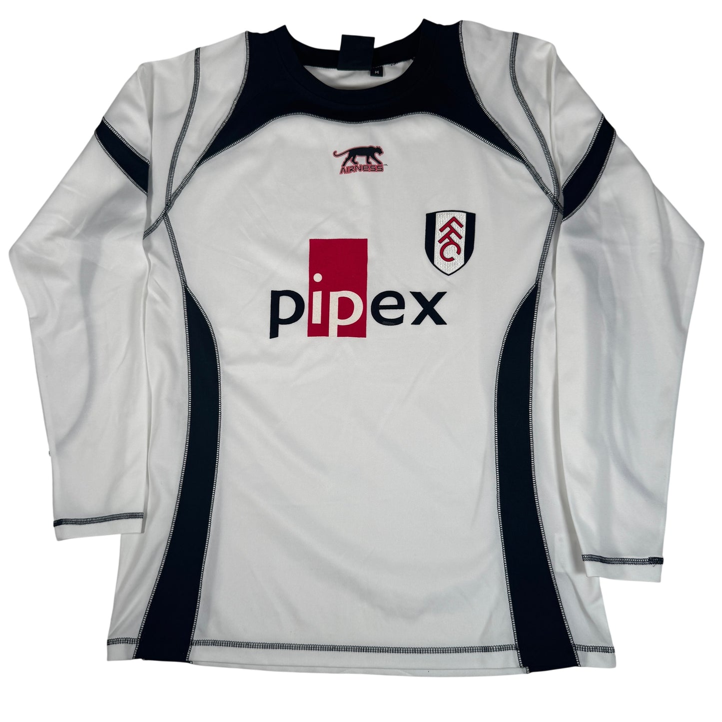 Fulham 2006/2007 Home Long Sleeve Football Shirt Medium