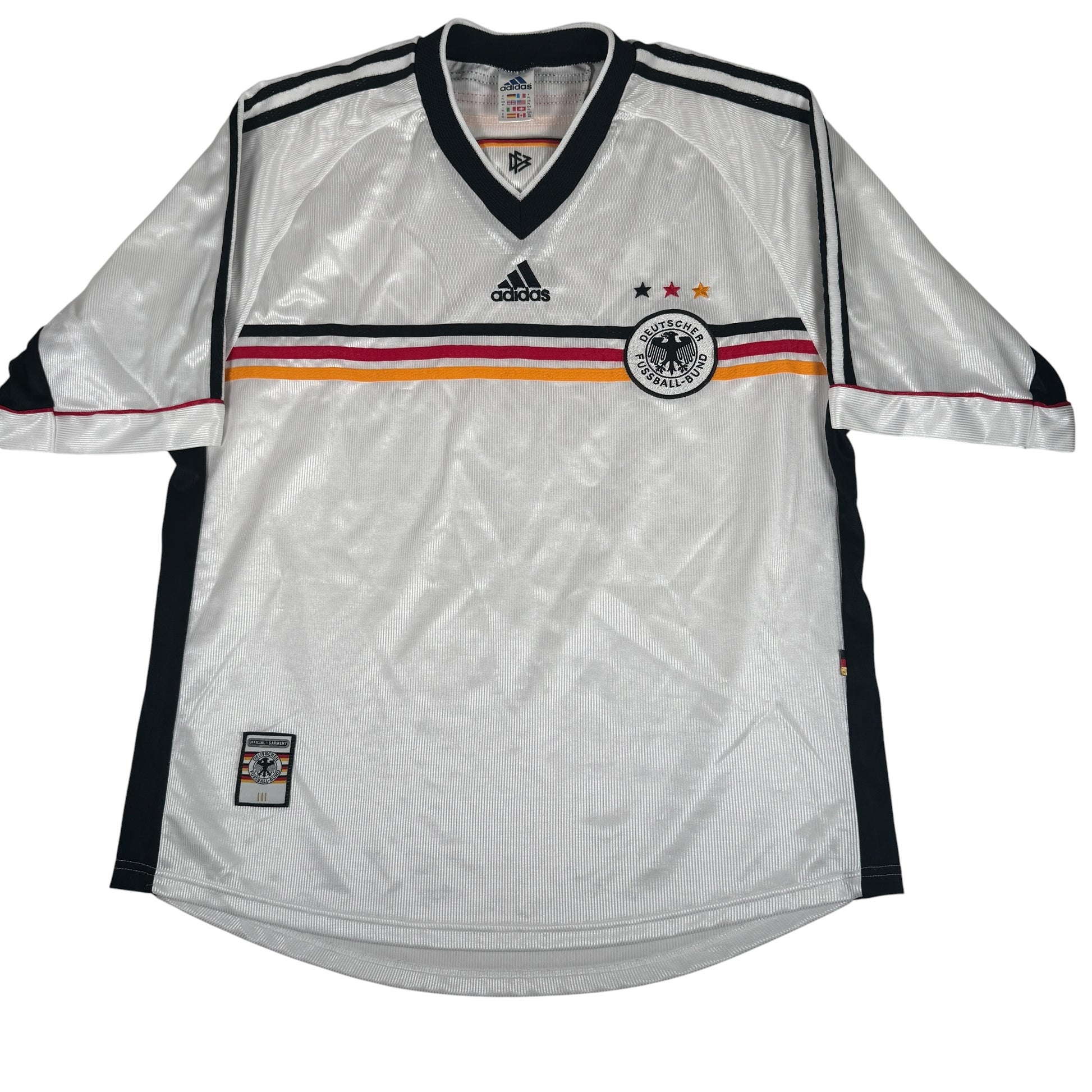 Germany 1998/1999/2000 Home Football Shirt XL – Football Shirt Kingdom