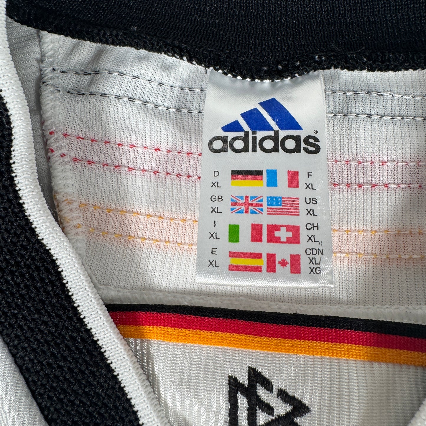 Germany 1998/1999/2000 Home Football Shirt XL – Football Shirt Kingdom
