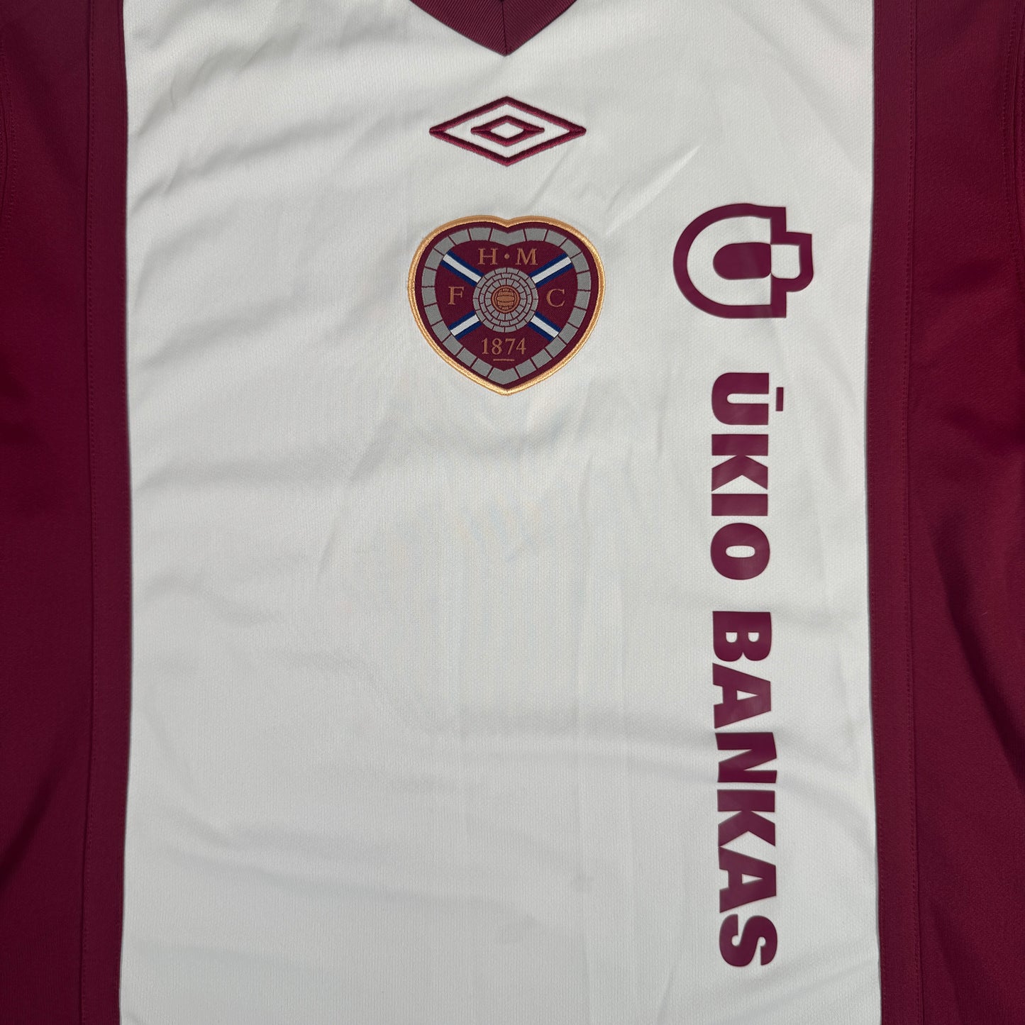 Hearts Heart of Midlothian 2010/2011 Home Football Shirt Large – Football Shirt Kingdom