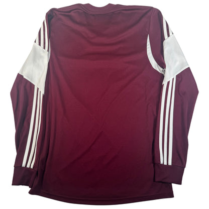 Back of Heart of Midlothian 2013/2014 home football shirt, size Medium