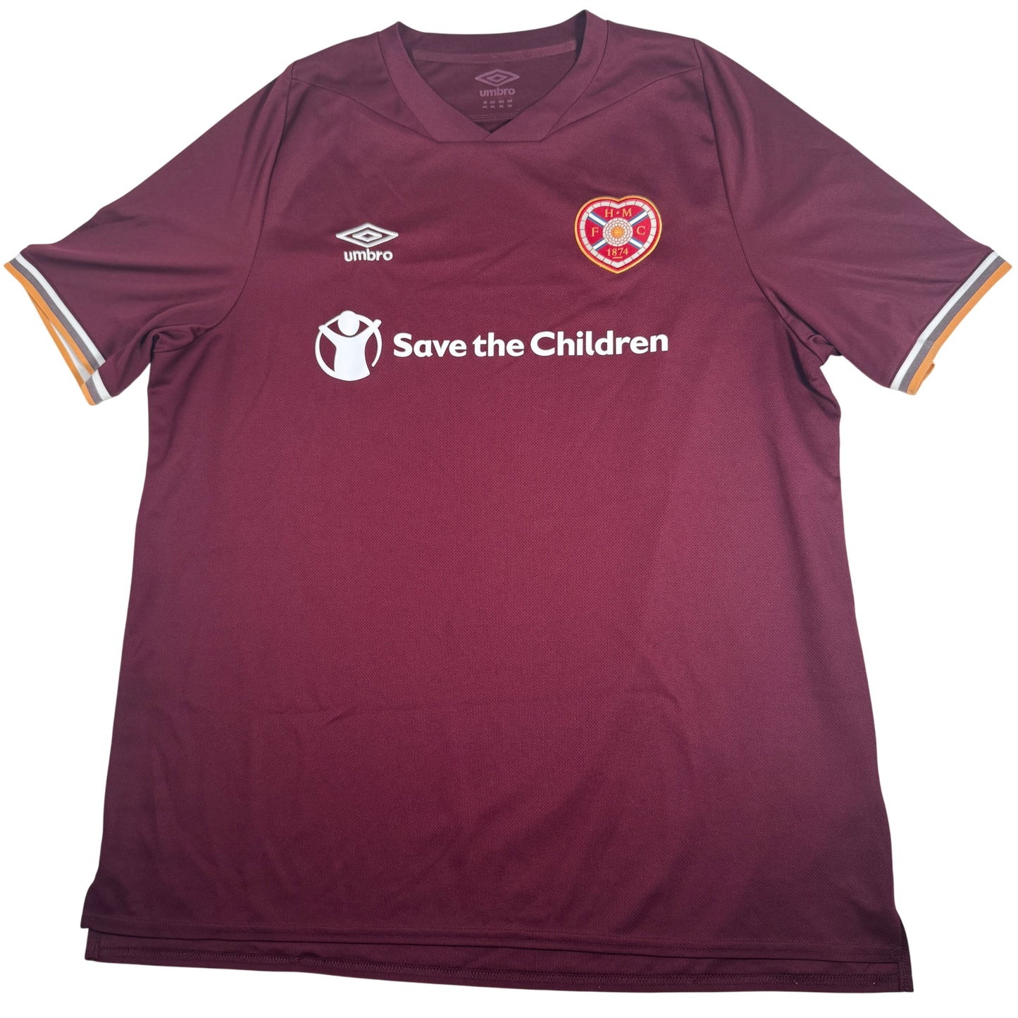 Heart of Midlothian 2020/2021 Home Football Shirt XXL