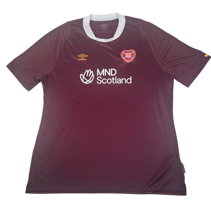 Heart of Midlothian 2022/2023 Home Football Shirt 3XL — full front view