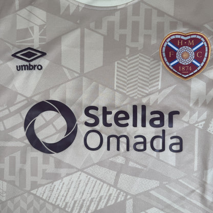 Heart of Midlothian 2024/2025 Away Football Shirt 3XL