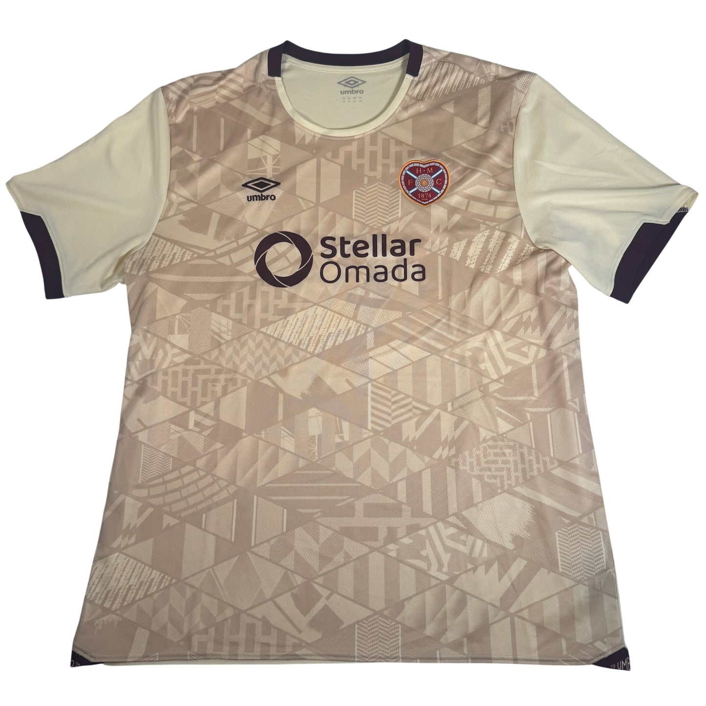 Heart of Midlothian 2024/2025 Away Football Shirt 3XL