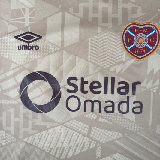 Heart of Midlothian 2024/2025 Away Football Shirt Medium – Football Shirt Kingdom