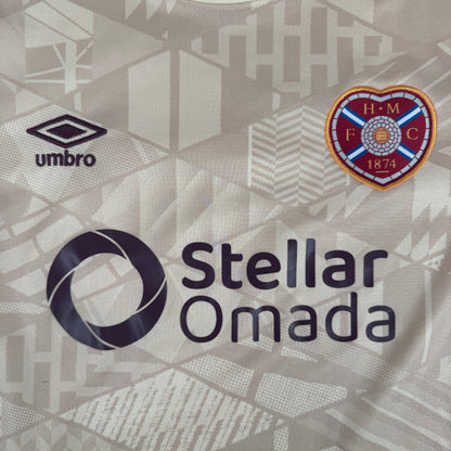 Hearts Heart of Midlothian 2024/2025 Away Football Shirt Small – Football Shirt Kingdom