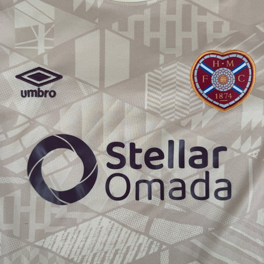 Hearts Heart of Midlothian 2024/2025 Away Football Shirt Small – Football Shirt Kingdom