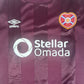 Heart of Midlothian 2024/2025 Home Football Shirt Medium