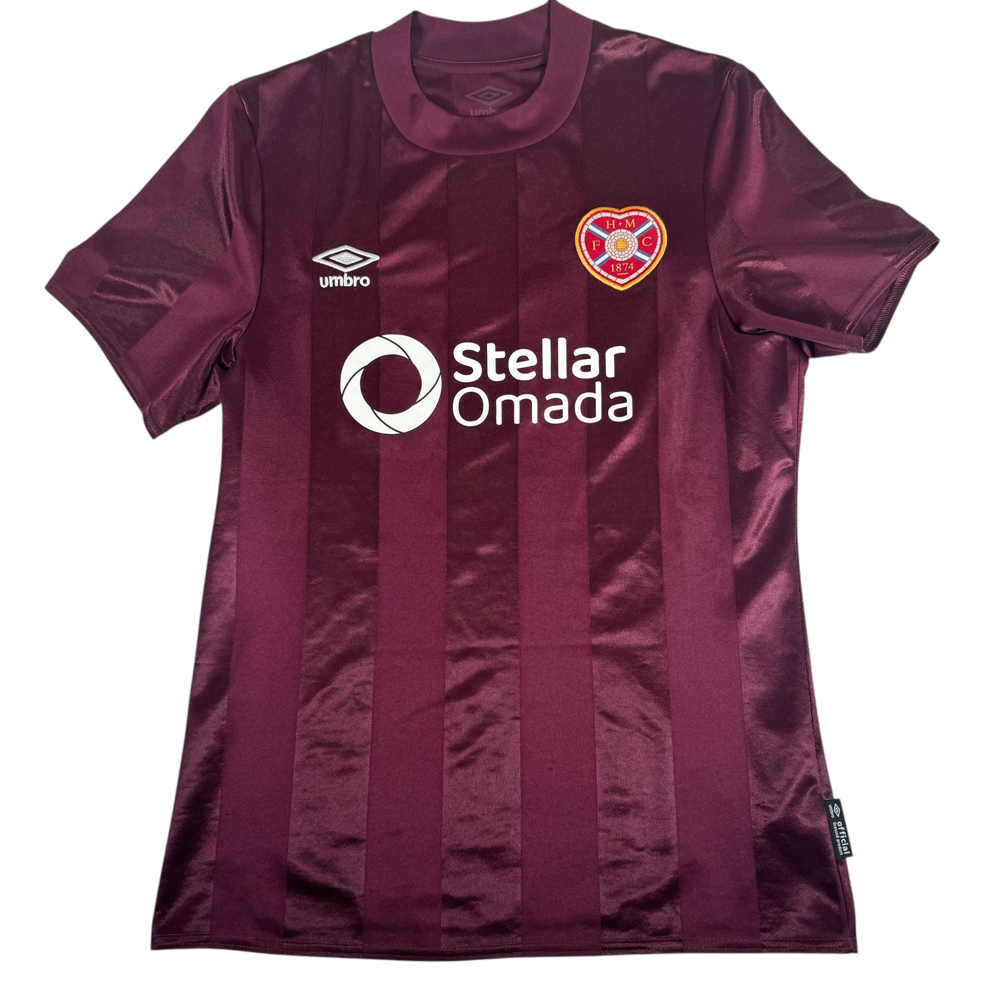 Hearts Heart of Midlothian 2024/2025 Home Football Shirt Small – Football Shirt Kingdom