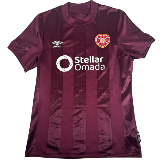 Hearts Heart of Midlothian 2024/2025 Home Football Shirt Small – Football Shirt Kingdom