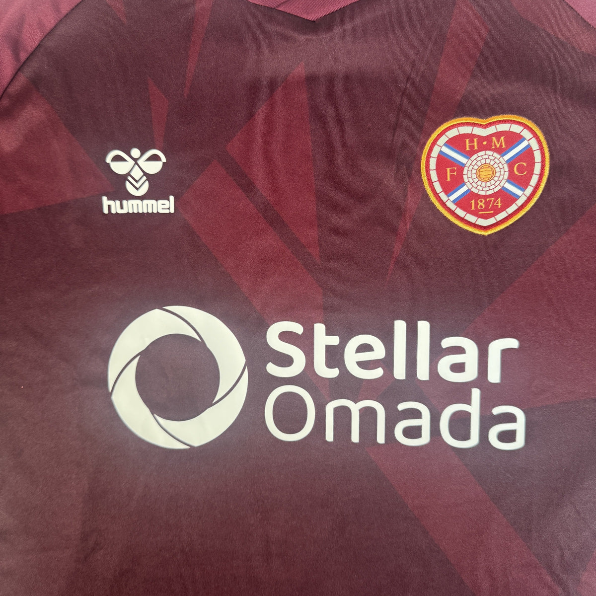Heart of Midlothian 2025/2026 Home Football Shirt XL