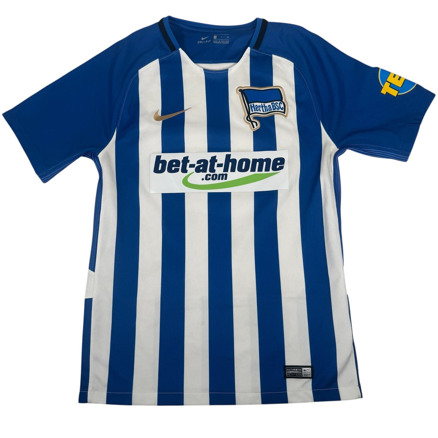 Hertha Berlin 2017/2018 Home Football Shirt Small – Football Shirt Kingdom