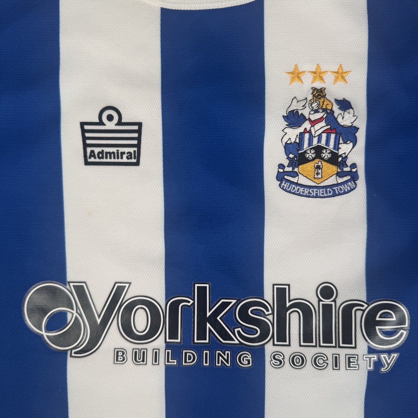 Huddersfield Town 2005/2006 Home Long Sleeve Football Shirt Small