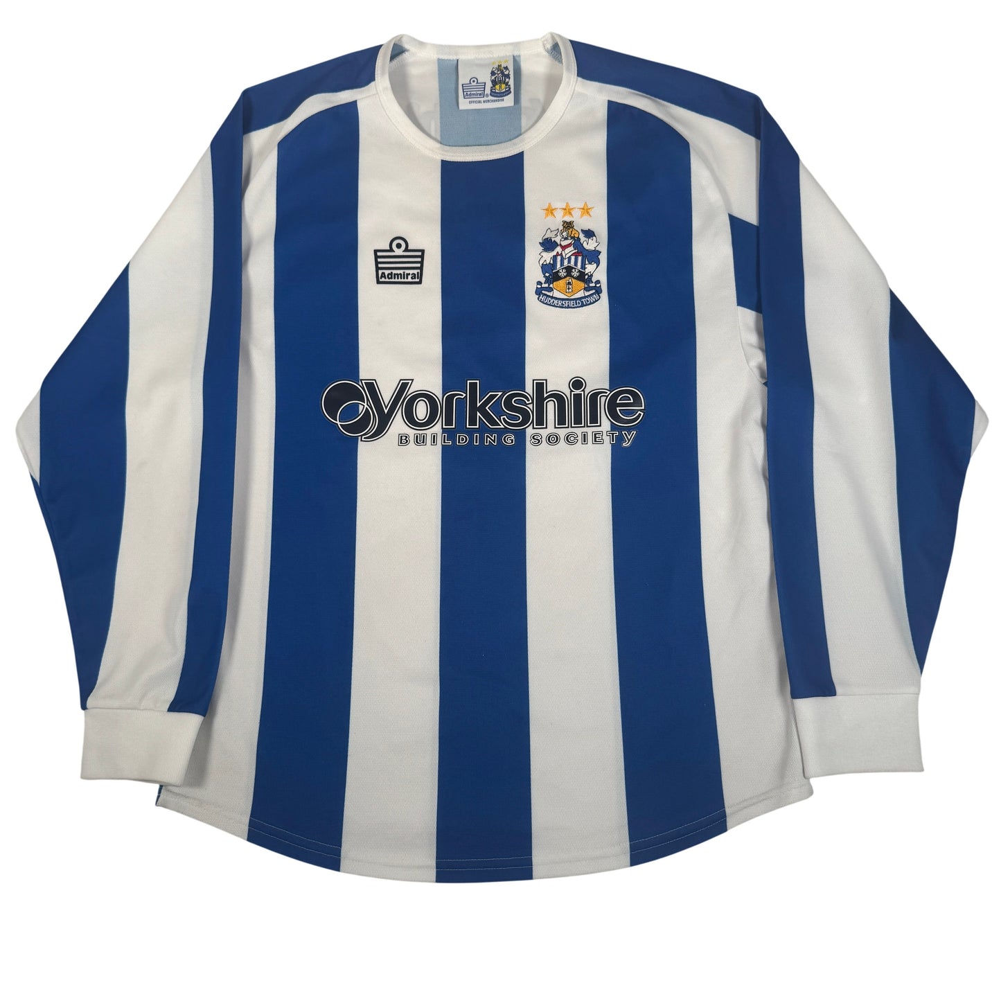 Huddersfield Town 2005/2006 Home Long Sleeve Football Shirt Small