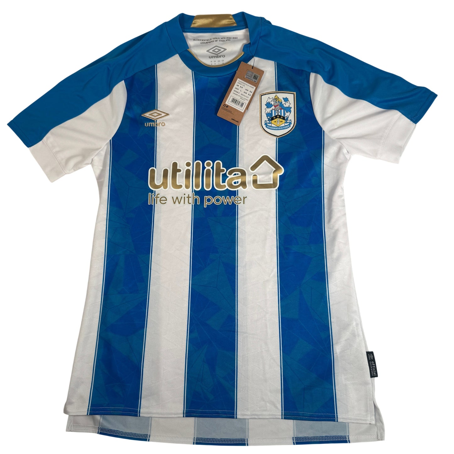 Huddersfield Town 2023/2024 Home Football Shirt Medium BNWT
