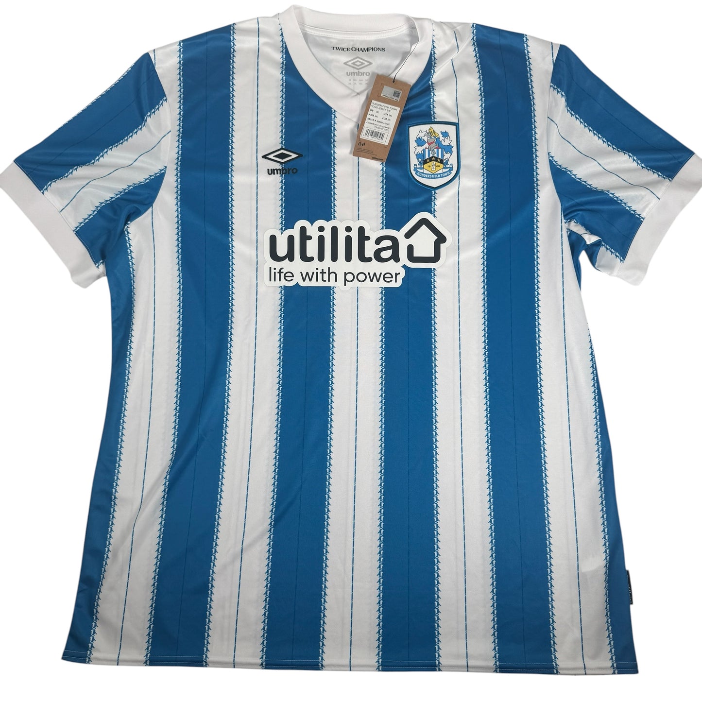 Huddersfield Town 2024/2025 Home Football Shirt 3XL XXXL BNWT – Football Shirt Kingdom