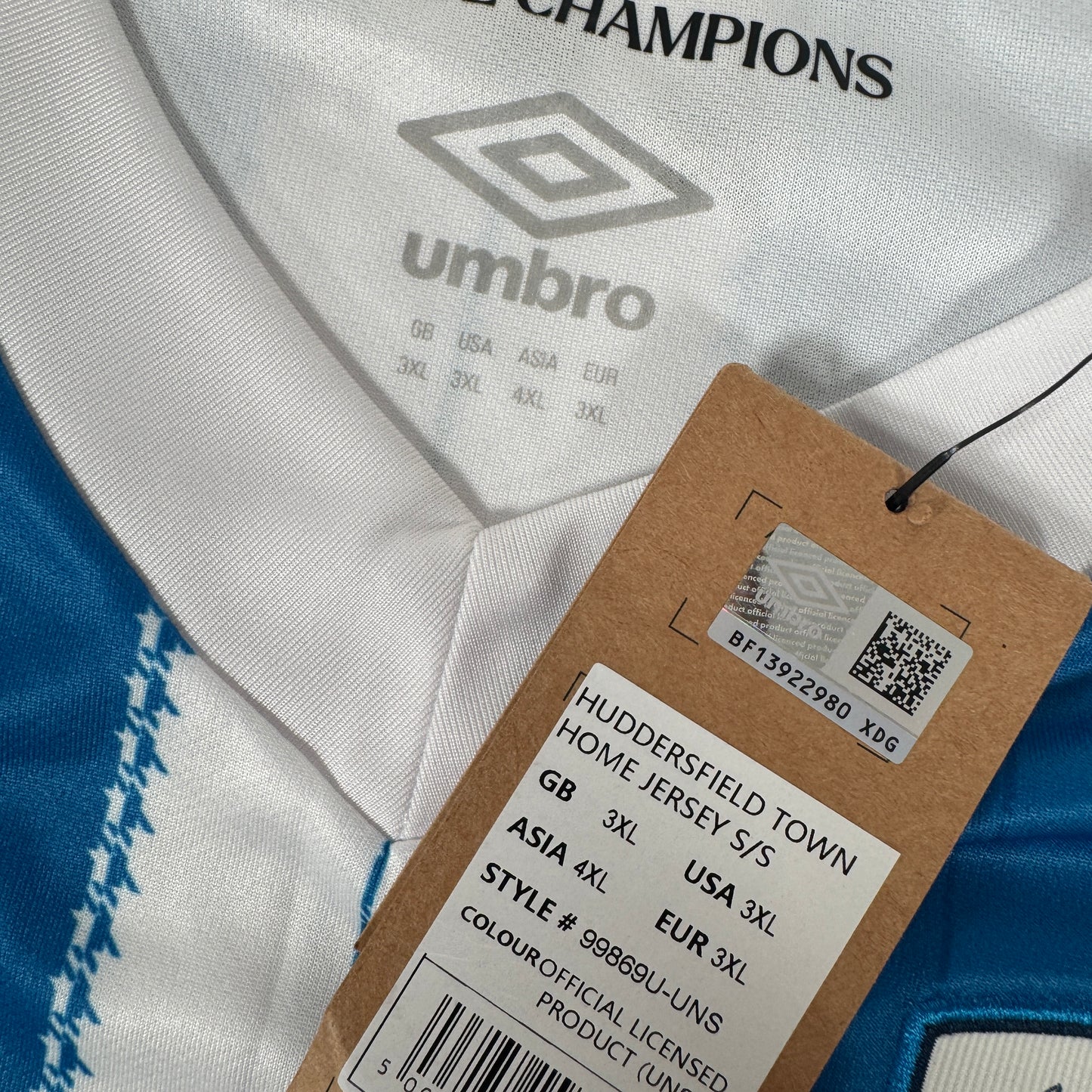 Huddersfield Town 2024/2025 Home Football Shirt 3XL XXXL BNWT – Football Shirt Kingdom