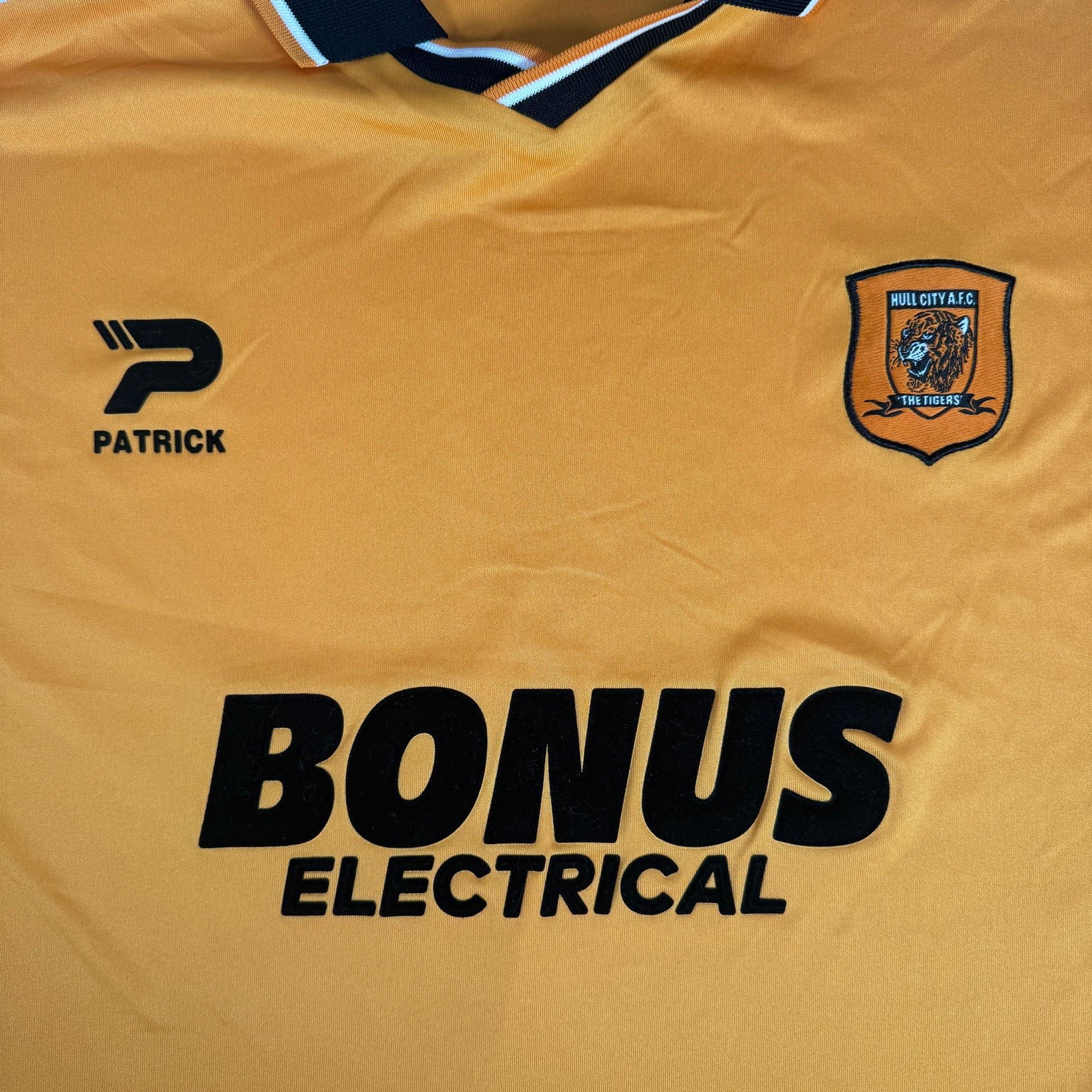 Official Patrick Hull City 2003/2004 Reissue Home Football Shirt 4XL XXXXL – Football Shirt Kingdom