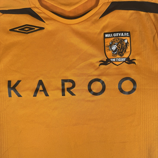 Hull City 2007/2008 Home Football Shirt Medium