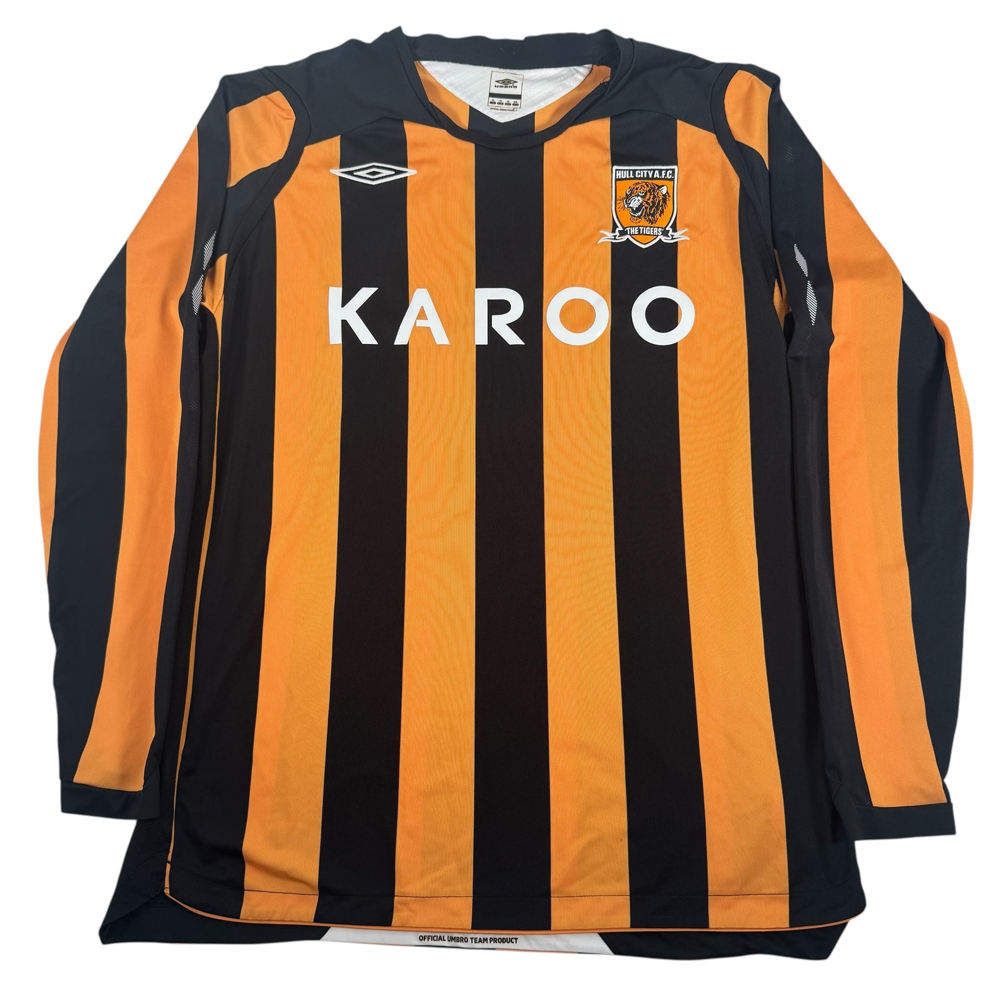 Hull City 2008/2009 Home Long Sleeve Football Shirt XL – Football Shirt Kingdom