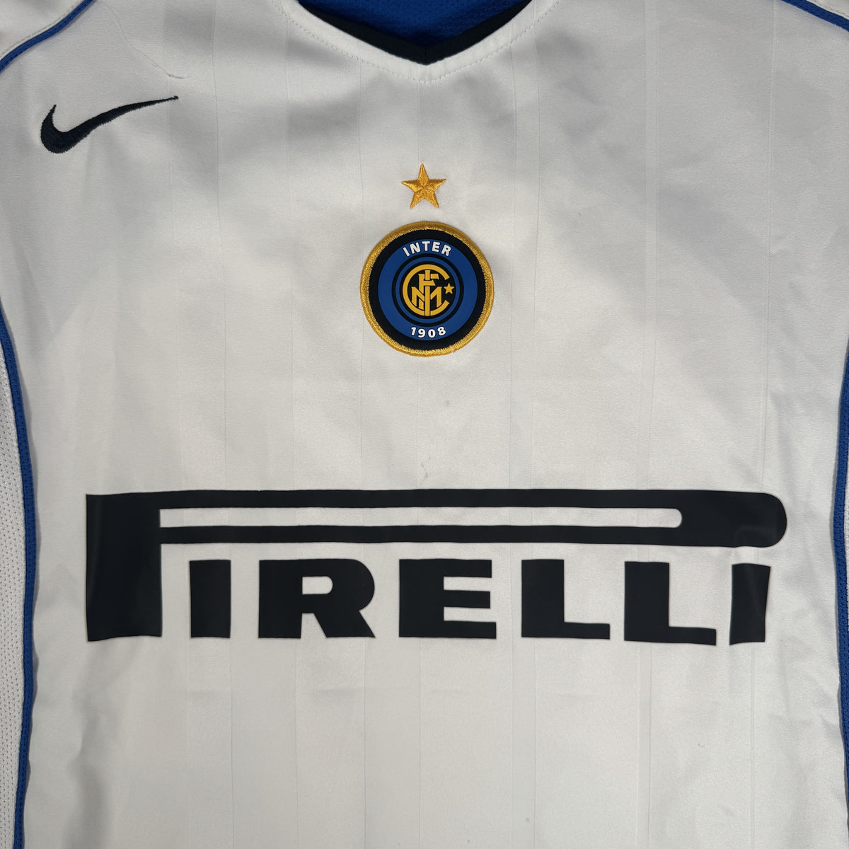 Inter Milan 2004/2005 Away Football Shirt Medium