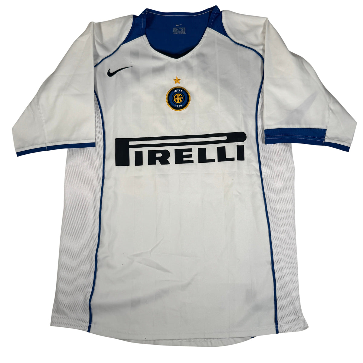 Inter Milan 2004/2005 Away Football Shirt Medium