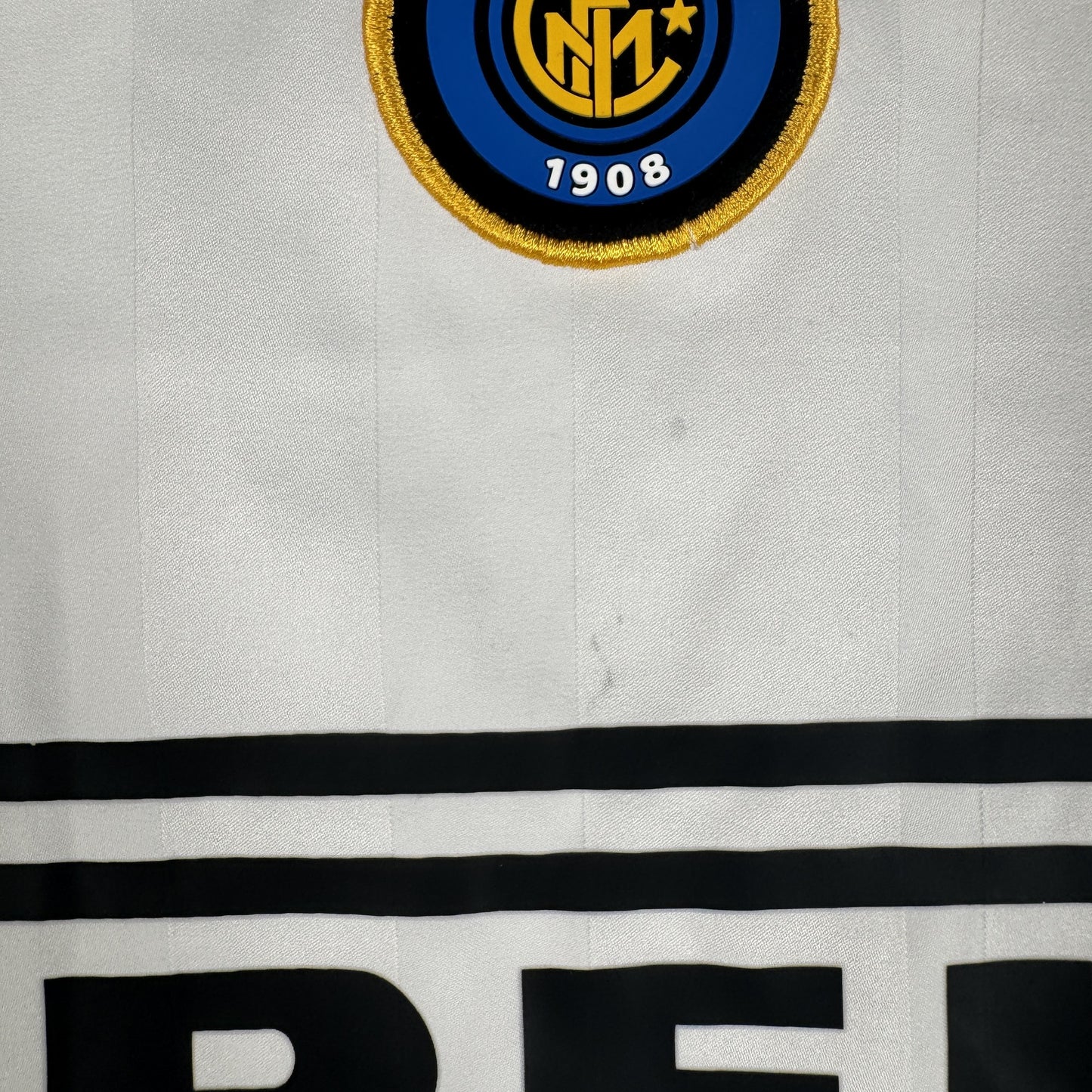 Inter Milan 2004/2005 Away Football Shirt Medium