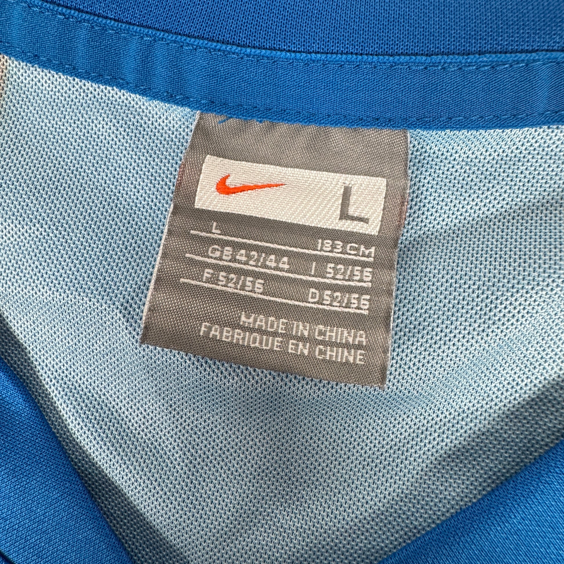 Inter Milan 2008/2009 Home Football Shirt Large – Football Shirt Kingdom